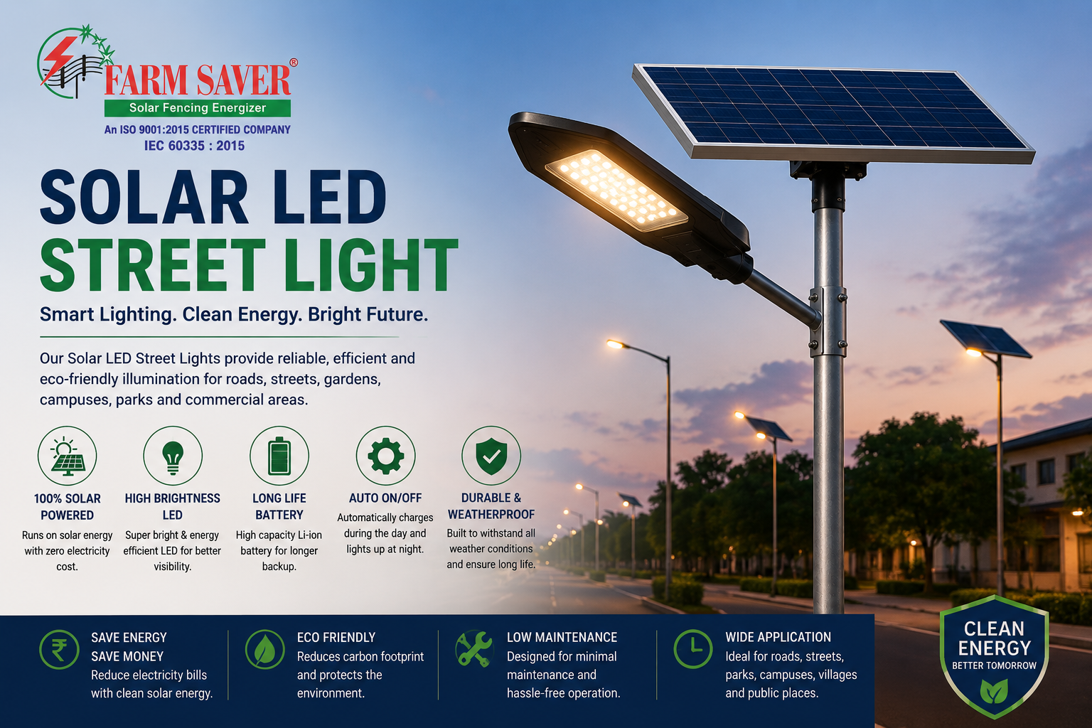 Solar LED Street Light